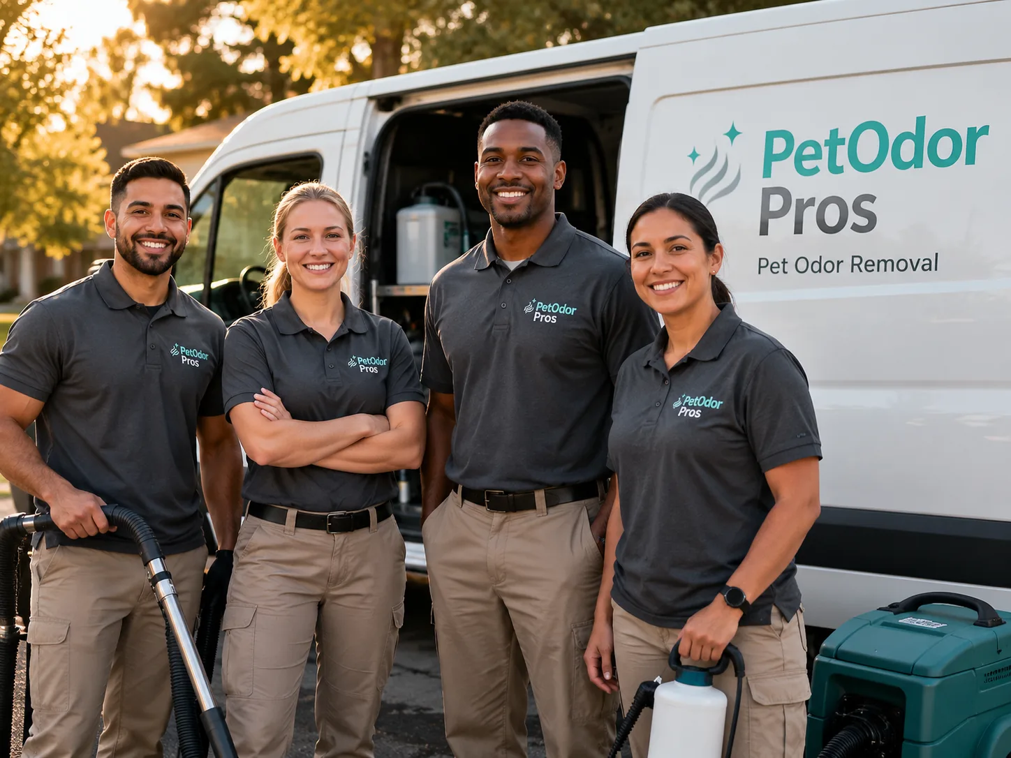 Pet Odor Removal team serving Racine, OH